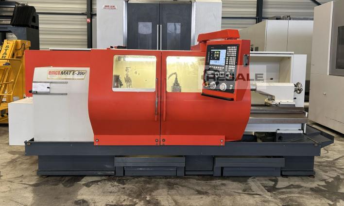 emco-emcomat-e-300-cnc-cycle-turning-machines used machine for sale